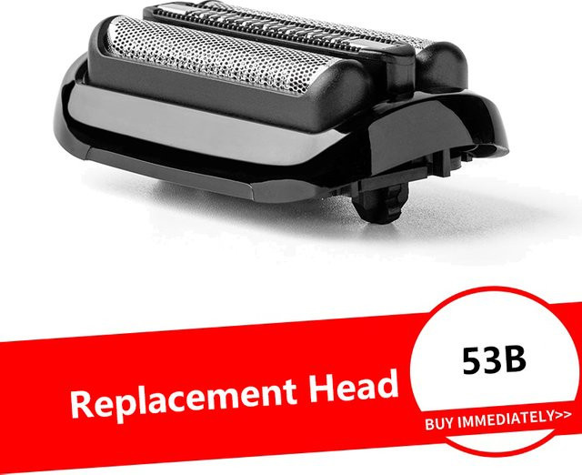 Ersatzscherkopf kompatibel mit Braun Series 5 und 6 Elektrorasierer 5018s, 5020s, 5031s, 5050cs, 6020s, 6072cc - Bild 1