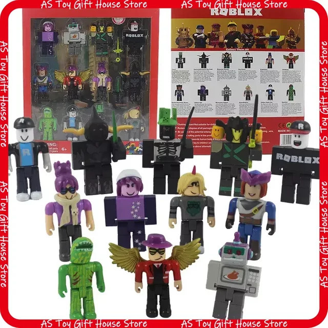 Roblox Actionfiguren, 12-teiliges Set, 2,5 bis 3 Zoll, ab 3 Jahren - Bild 1