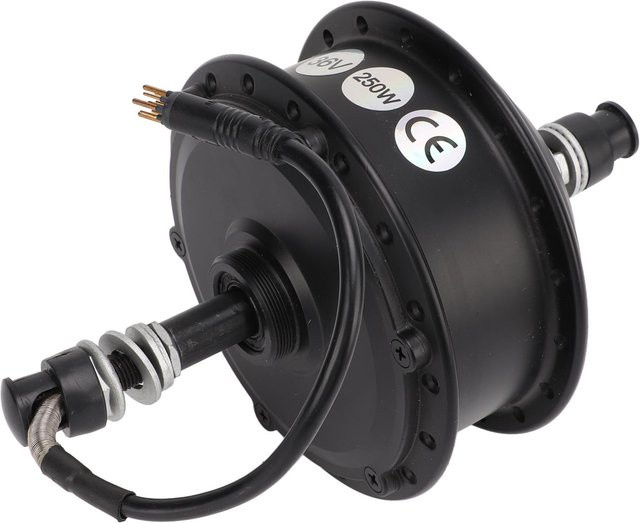 Awinner Hochgeschwindigkeits-Bürstenloser Getriebe-Nabenmotor für Elektrofahrräder 36V 250W mit Kassette hinten und KTLCD7C Display, 26 Zoll, Schwarz - Bild 1