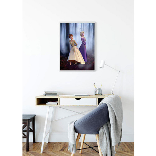 Komar Wandbild Frozen Wood Walk Kinderwelten bunt B/H: 30 x 40 cm - Bild 3