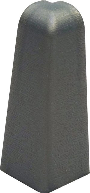 Döllken Profiles Außenecke für moderne Sockelleisten mit Clip-System in Silber - Bild 1