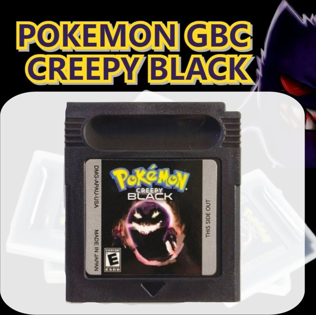 Pokemon Creepy Black, Videospiel mit Modul/Cartridge - Bild 1