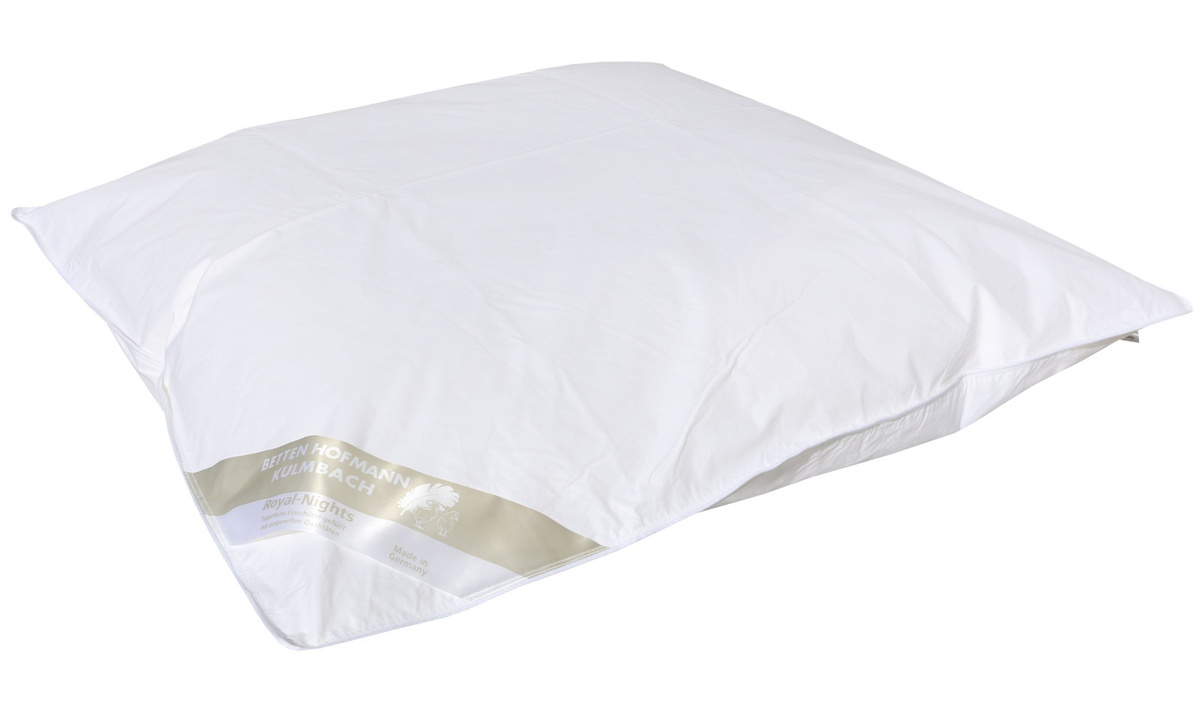 Frankenstolz Baby Winter Daunendecke aus 100% Daunen, Weiß, B/B: 80 x 80 cm - Bild 1
