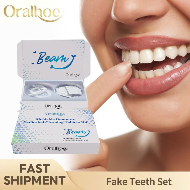 Oralhoe Veneers Set mit Prothesenreiniger - Bild 1
