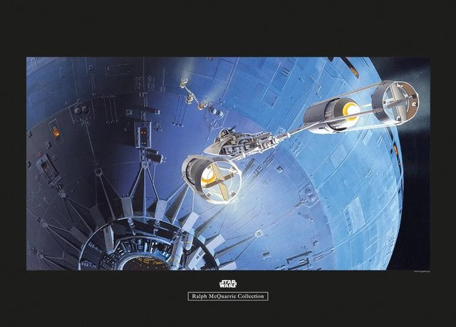 Komar Wandbild Star Wars Attack aus Qualitätsvlies, Breite: 70 cm, Höhe: 50 cm - Bild 1