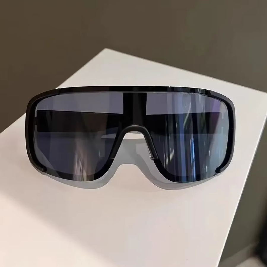 MOYOKA Sportsonnenbrille Damen, Vollrand, Kunststoff, schwarz - Bild 2