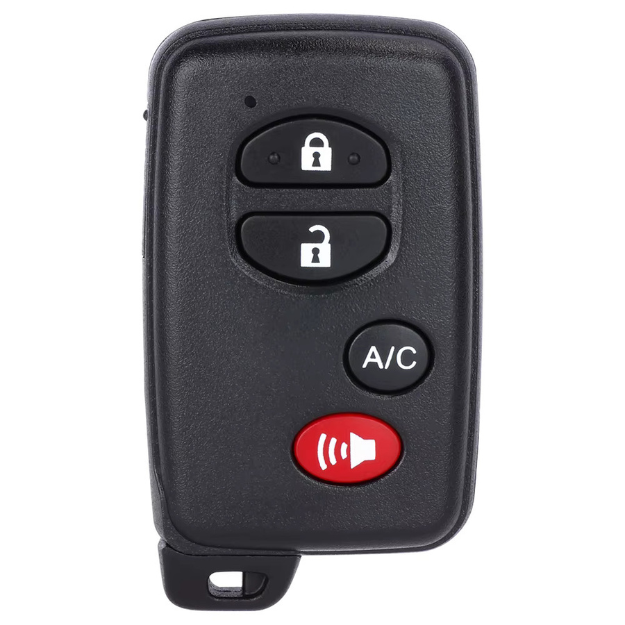 KEYECU Smart-Fernbedienungsschlüssel für Toyota Prius 2010 bis 2015, 314,3 MHz, 4 Tasten, Schwarz - Bild 3