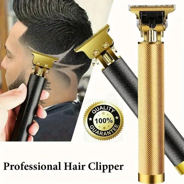 XMSJ Elektrischer Barber-Rasierer, Gold, Herren - Bild 1