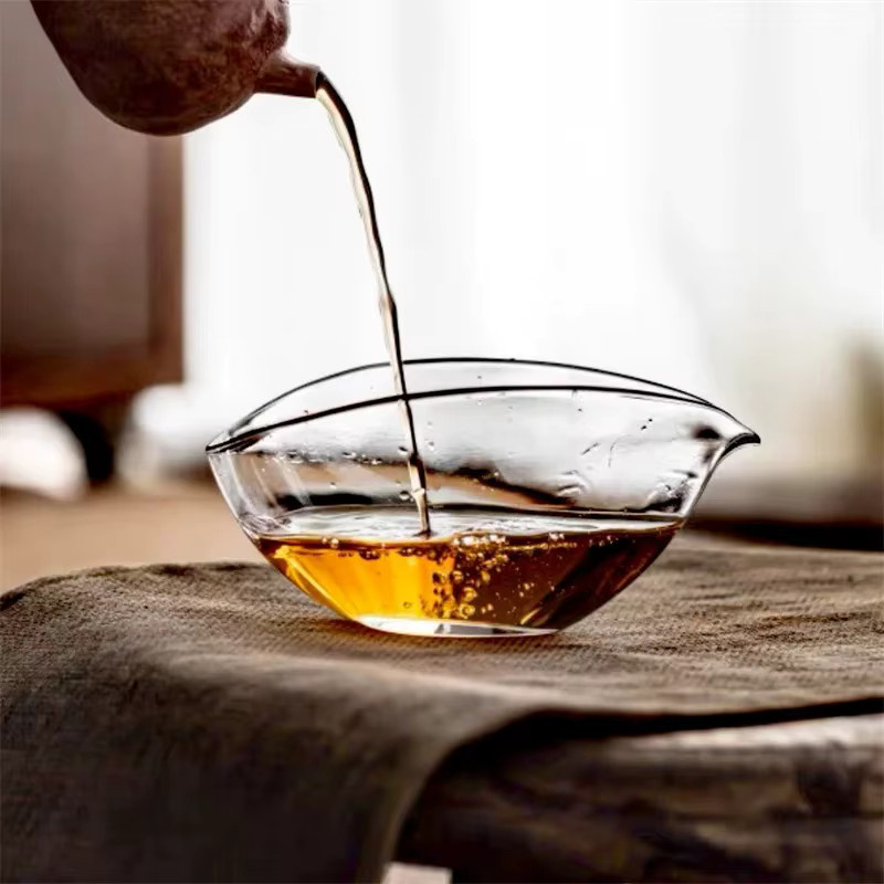 BenRussell Teetasse aus hitzebeständigem Borosilikatglas, transparent, 200 ml - Bild 1