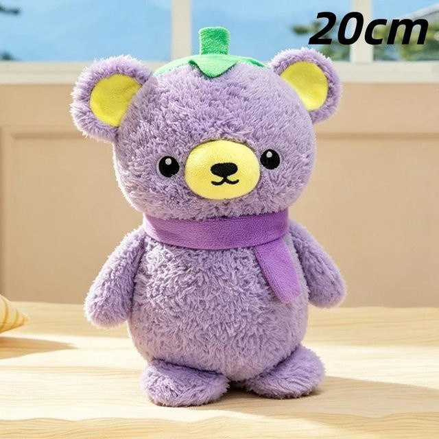 Yiran toy Gemüse-Bären-Stofftier, Kuscheltier, 4er Set - Bild 1