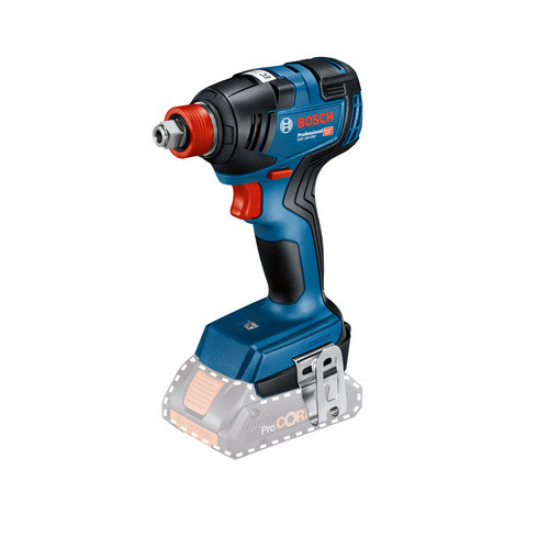 Bosch Professional Akku-Drehschlagschrauber GDX 18V-200 in Blau/Schwarz, 18V, ohne Akku - Bild 4