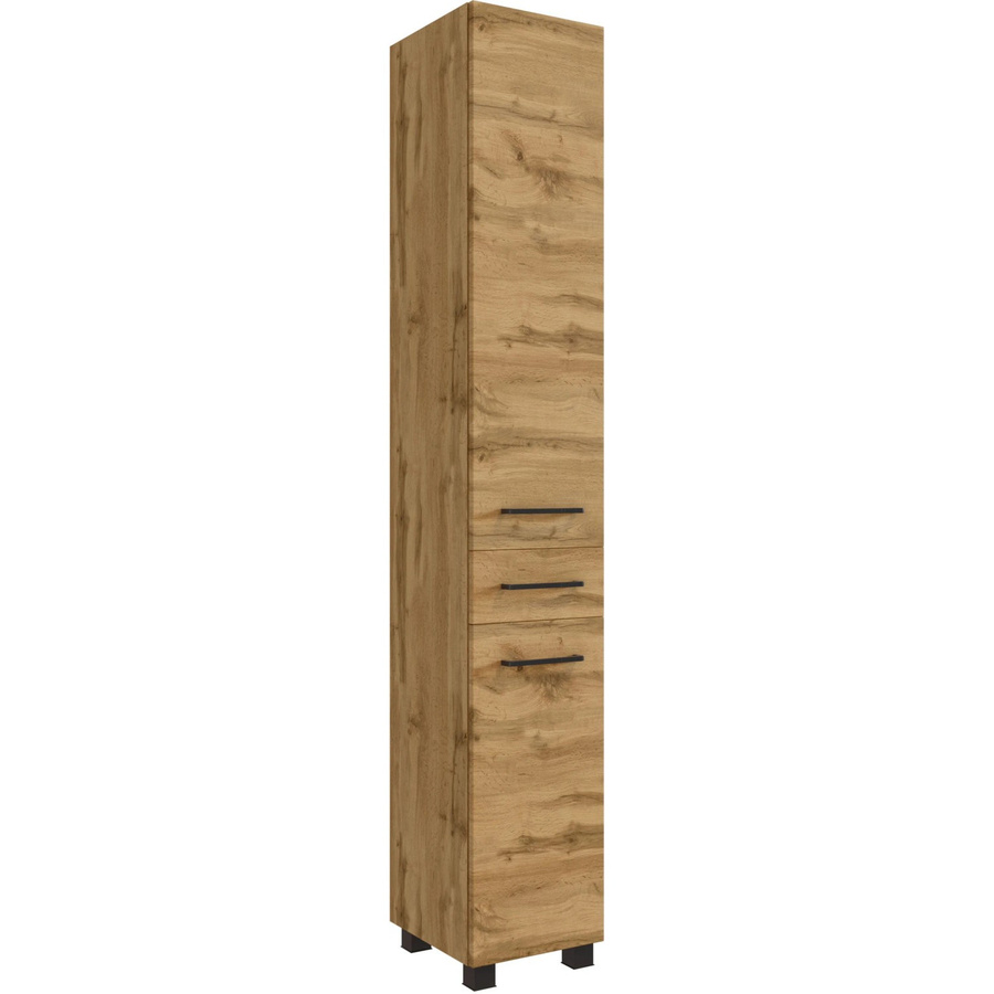 Held Möbel Hochschrank Florenz in Wotaneiche, Breite: 30 cm, Höhe: 180 cm - Bild 2