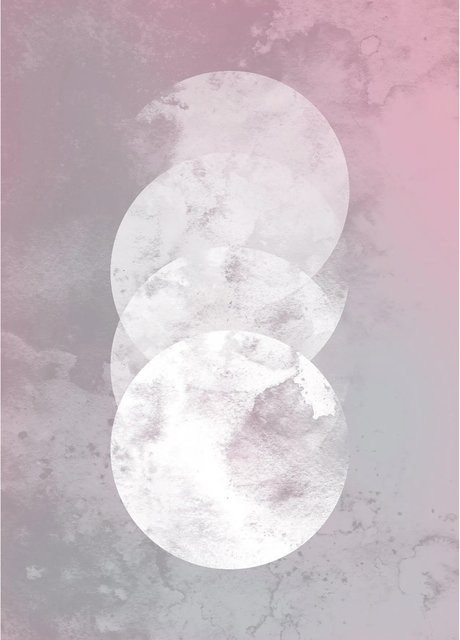 Komar Wandbild Tessera Noctis Paper Poster Multicolor Breite: 50 cm, Höhe: 70 cm - Bild 1