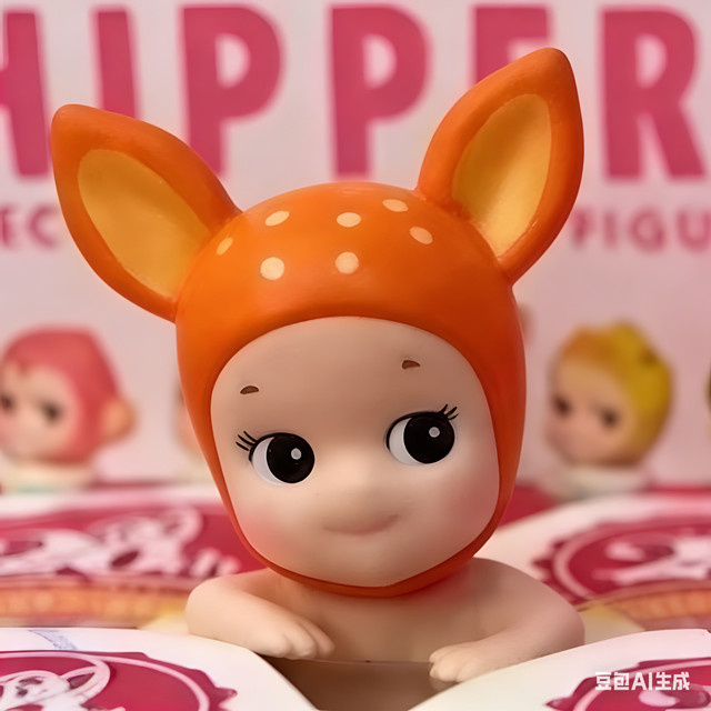 Bandai 20. Jubiläums-Serie, Tierfiguren mit Kapuze, Mini-Spielzeugfiguren - Bild 1