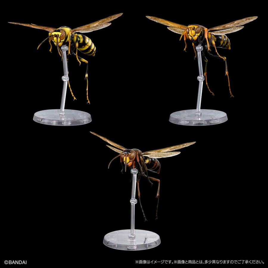 Bandai Advance Paper Wasp, Sammlermodell-Spielzeug, Gelb, Kunststoff - Bild 5