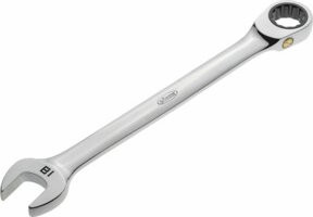 Vigour Knarren-Ring-Maulschlüssel Kombination Silber SW 18 - Bild 1