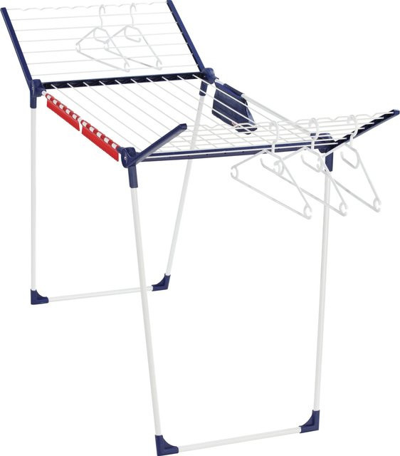 Leifheit Wäscheständer Pegasus 200 Solid Comfort Standtrockner in Weiss mit 20 m Leinenlänge - Bild 1