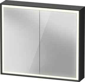 Duravit L-Cube Waschbeckenbeschlag für Spanplatten, Farbe: Graphit, B/H/T: 80 x 70 x 15,5 cm - Bild 1