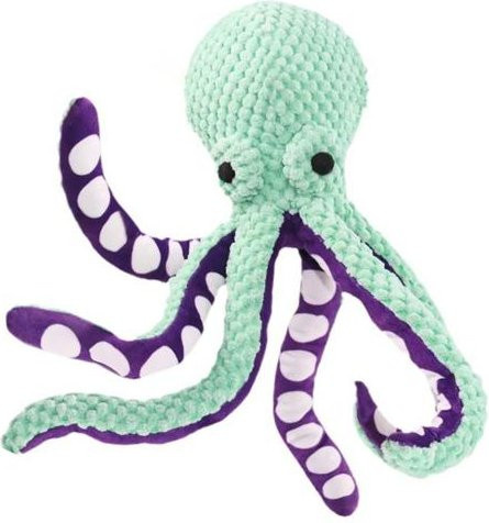 Pets Home Oktopus Hundespielzeug, Quietschendes Plüschtier, 1-teiliges Set - Bild 1
