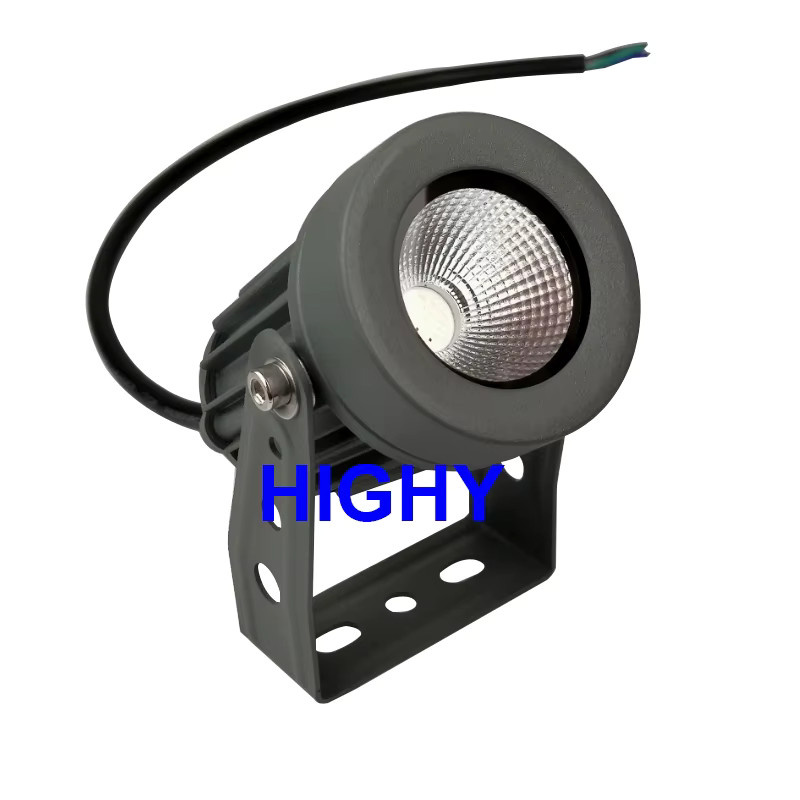 HIGHY RGB LED COB Gartenbeleuchtung Spießlampe mit externer Steuerung, wasserdichte Gartenweg-Spotlights in Multicolor, 12V - Bild 2