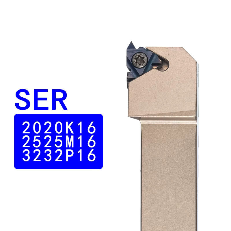 CNHENRY Nickelhalter Weiß für CNC-Gewindedrehwerkzeuge SER SEL Serie - Bild 2