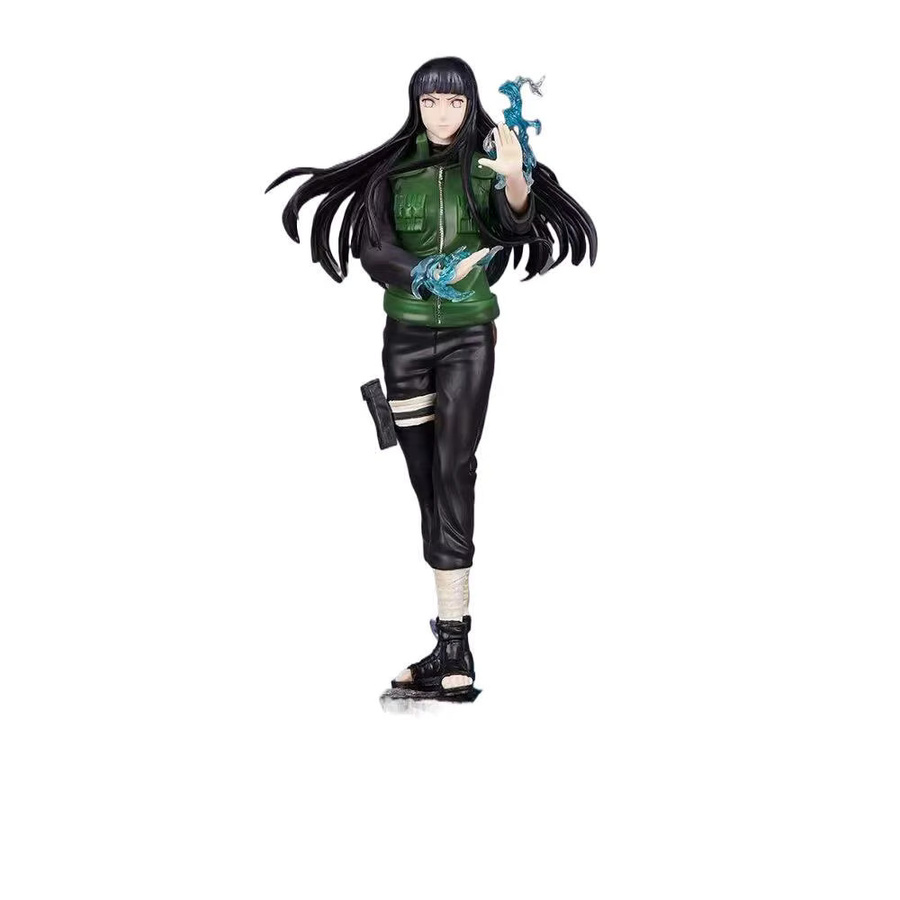 Bandai Anime Hinata Hyuga Battle Ver. GK PVC Action Figure Statue, 34cm - Bild 3