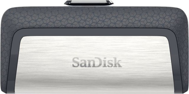 SanDisk Ultra Dual USB-Flash-Laufwerk mit USB-C und USB-A, 128 GB, Silber - Bild 2