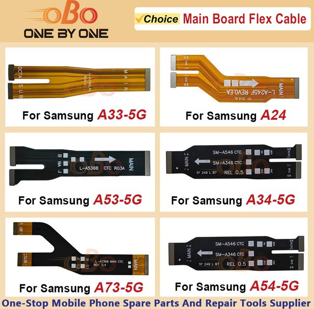 Samsung Motherboard Hauptplatinen-Verbindungsstecker Flexkabel für Galaxy A33 A53 A73 A24 A34 A54 5G zur Reparatur - Bild 1