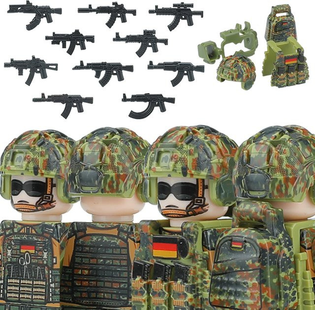 Semalam Moderne Spezialeinheiten Deutschland Figuren Bausteine, Soldat, ab 14 Jahren - Bild 1