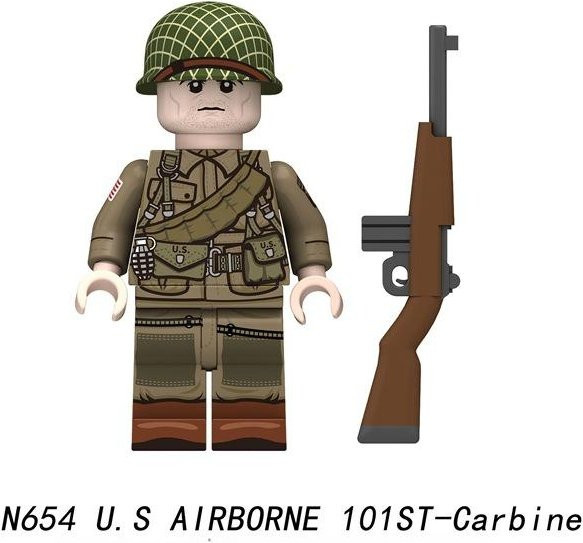 BELA Building Blocks Militär Soldaten Bausteine Actionfiguren Zubehör - Bild 1