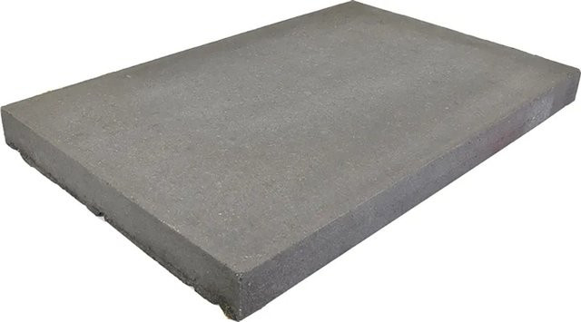 EHL Mauerabdeckplatte aus Beton in Anthrazit, B/T/H: 50 x 25 x 4 cm - Bild 1