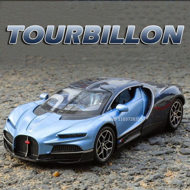 MAKEDA Tourbillon Bolide Modell Sportwagen, 1:32, Metall, mit Licht und Sound - Bild 1