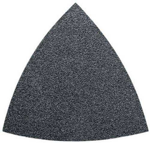 Fein Deltaschleifpapier ungelocht Körnung 40, 50 Stück, Eckmaß: 80 x 80 mm, Farbe: Grau - Bild 1