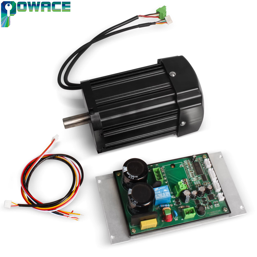 POWACE Bürstenloser DC Spindelmotor mit Control Board für CD-210V MX-210V WM-210V Maschinen, 850W 1100W - Bild 2