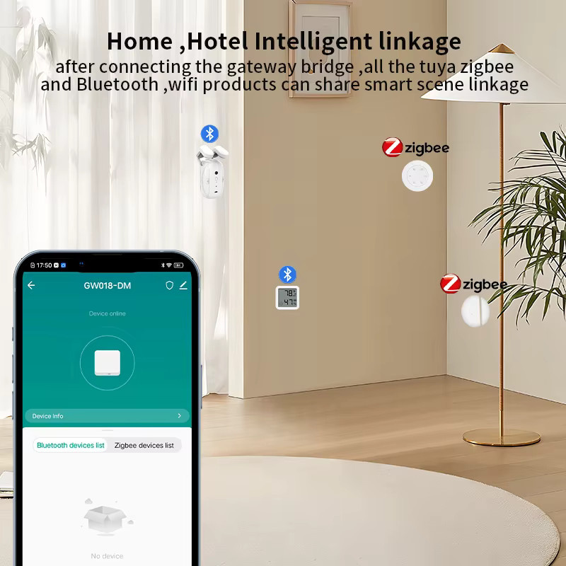 Tuya Multi-Modus ZigBee Bluetooth Gateway Hub Smart Home Bridge zur Sprachsteuerung mit Alexa und Google Home in Grau oder Weiß - Bild 2