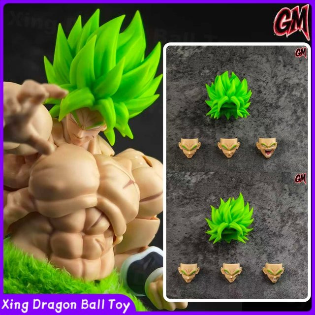 GM Studio Dragon Ball SHF Full-Power Super Saiyajin Broly Kopfskulptur Zubehörpaket, Zubehör - Bild 1