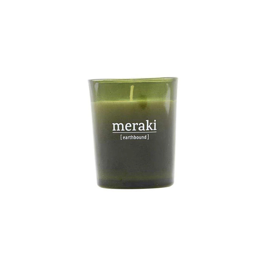 Meraki Duftkerze Earthbound grün erdig - Bild 1