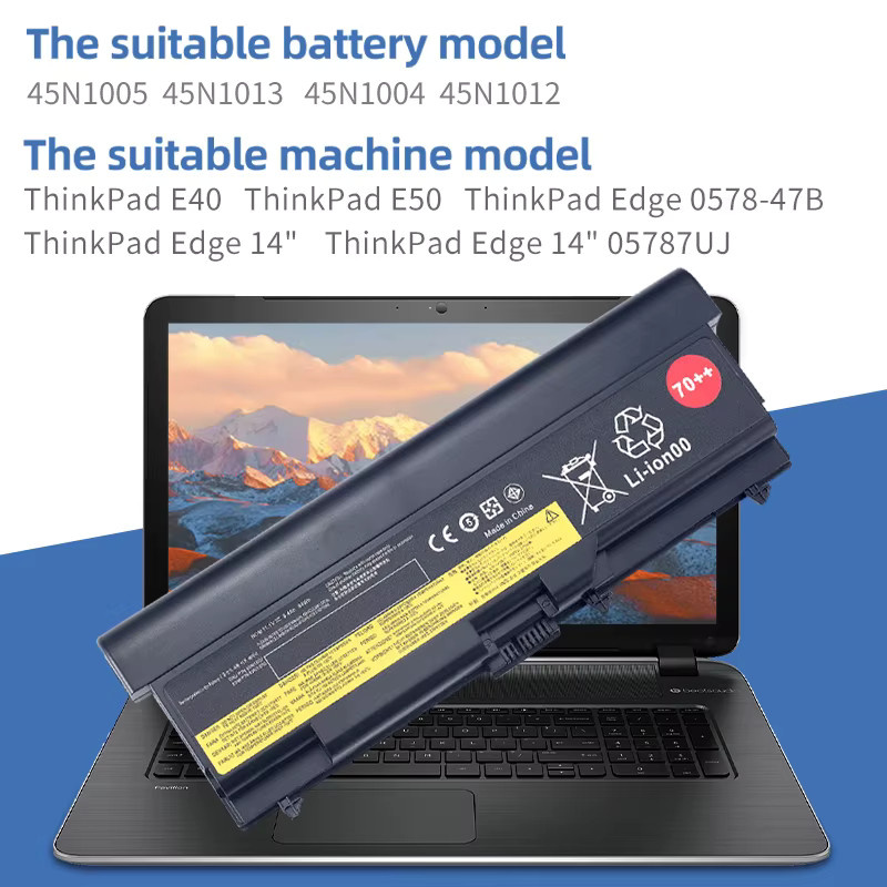 Lenovo Laptop-Akku 11,1 V 94 Wh Schwarz für Thinkpad T420 T430 T530 W510 W520 L430 L530 W530 W530i E420 45N1007 45N1011 - Bild 6