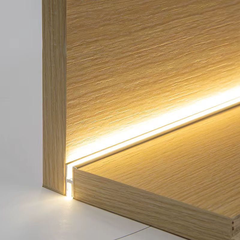 Khelse Up Down Glow LED Aluminium Profil für Schrank und Bücherregal in Silber und Grau - Bild 3