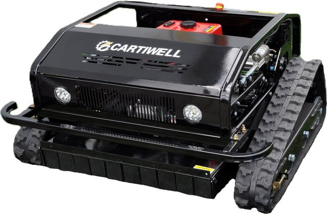 CARTIWELL Ferngesteuerter Motor-Rasenmäher CW-M800 Böschungsmäher mit Ketten und Fernbedienung - Bild 1