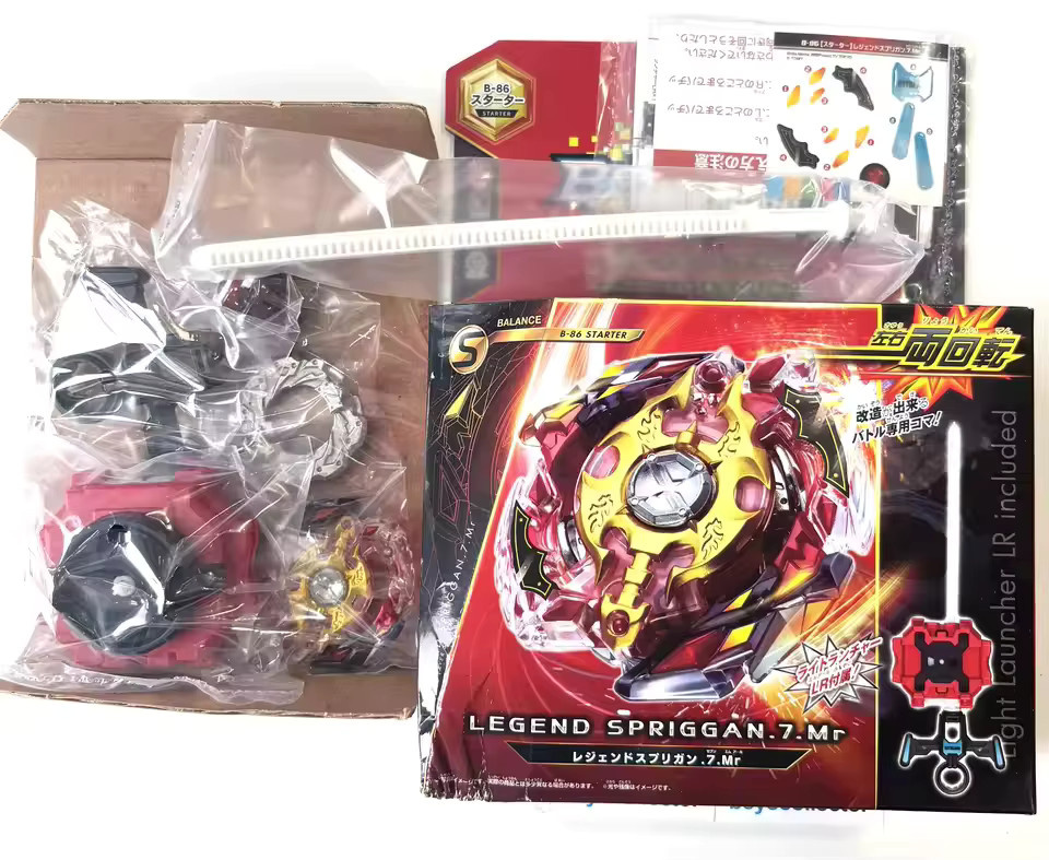 TAKARA TOMY B-86 Legend Spriggan 7. MR+LAUNCHER LR SPIN, Grundspiel / Hauptprodukt - Bild 3