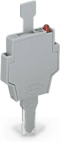 WAGO Sicherungsstecker 281-512/281-418 Grau 50 Stück - Bild 1