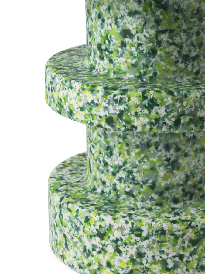 Normann Copenhagen Bit Stool Stack Hocker aus recyceltem Kunststoff in Grün - Bild 4