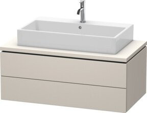 Duravit Waschtischunterschrank L-Cube in Tau Matt mit 2 Schubladen, B: 102 cm, T: 54,7 cm - Bild 1