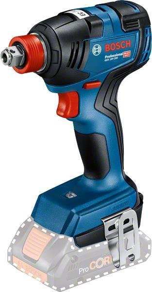 Bosch Professional Akku-Drehschlagschrauber GDX 18V-200 in Blau/Schwarz, 18V, ohne Akku - Bild 2