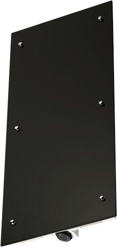 JOLLYTHERM Infrarot-Glasheizkörper in Schwarz mit 850 W Heizleistung, B: 45 cm, H: 120 cm - Bild 1