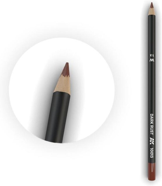 AK Interactive Aquarellstift in Dark Rust (Braun) - Bild 1