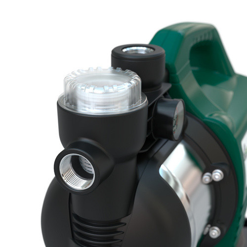 Mr. GARDENER Hauswasserwerk Booster in Grün und Silber mit 1400 W - Bild 3
