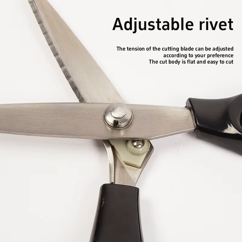Schneider Zackenschere Pinking Schere aus Metall für Stoffe und DIY Nähen - Bild 4