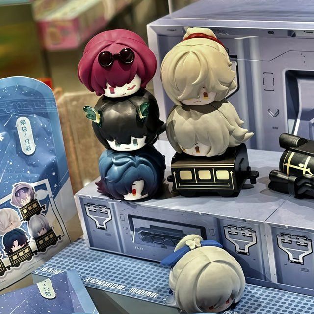 Honkai: Star Rail Q-Version Stapelmusik Mini-Puppe Blind Box Multicolor Sammlerfiguren für deine Desktop-Dekoration - Bild 1